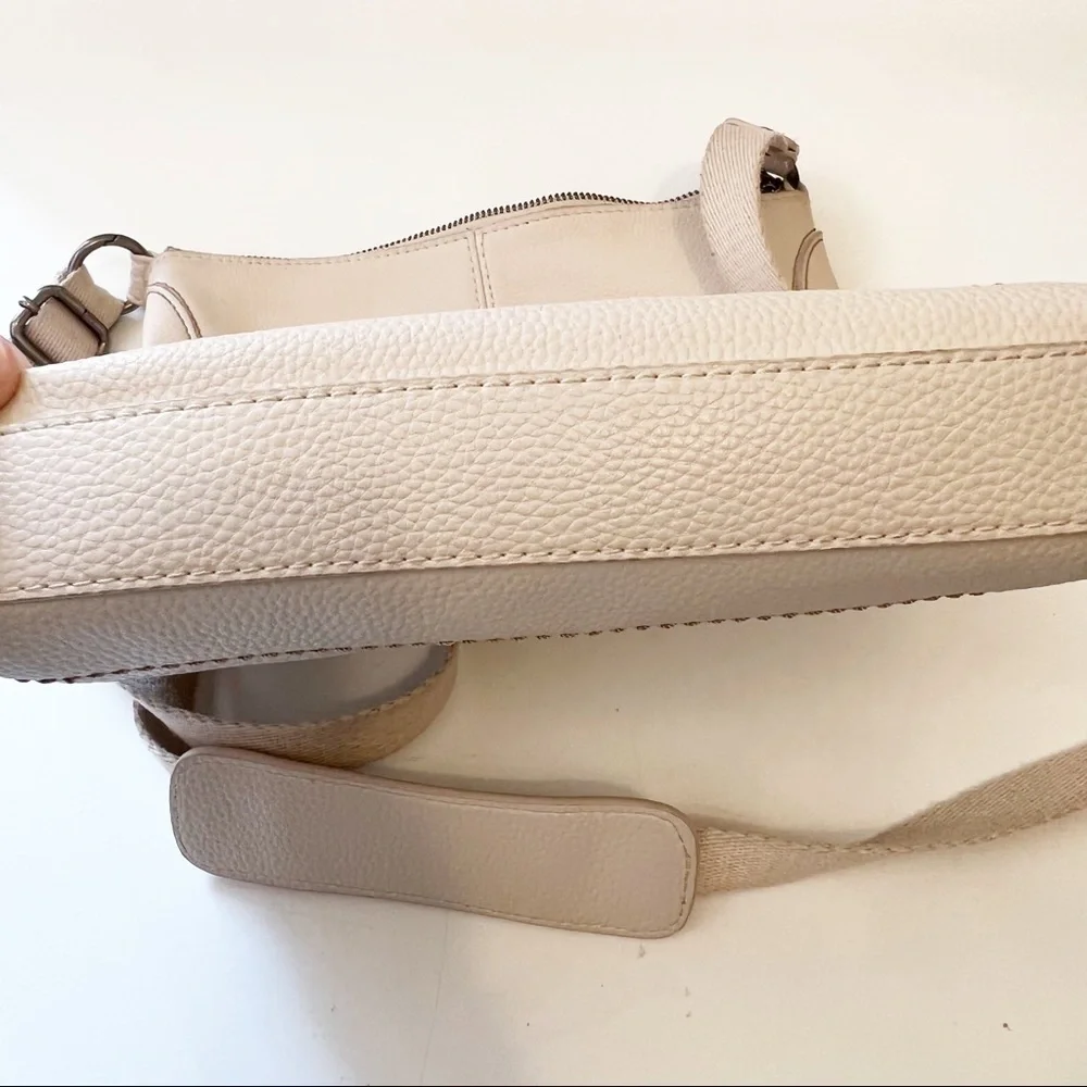 The Sak White Leather Crossbody Bag Adjustable Strap - Picture 11 of 11